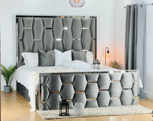 Load image into Gallery viewer, Royal Luxe Silver Bed