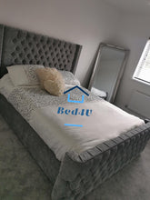 Load image into Gallery viewer, Shaf Bed with Curved Footboard
