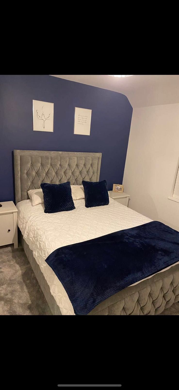 Hilton Bed with Divan Ottoman Gaslift