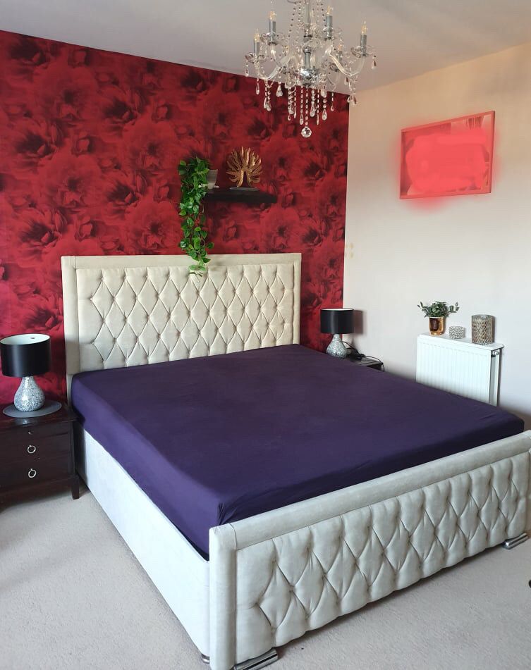 Hilton Bed with Divan Ottoman Gaslift