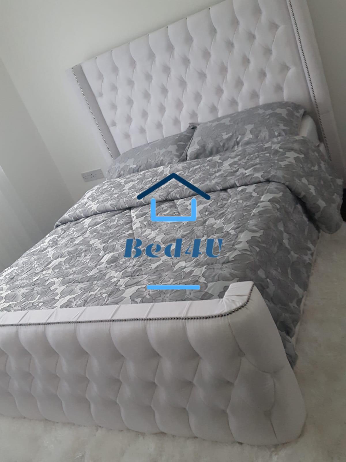 Shaf Bed with Curved Footboard
