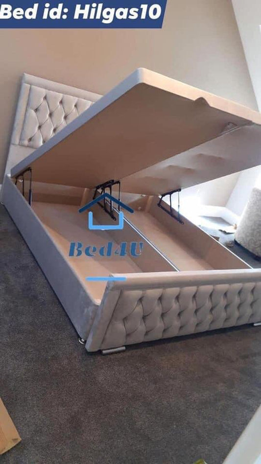 Hilton Bed with Divan Ottoman Gaslift